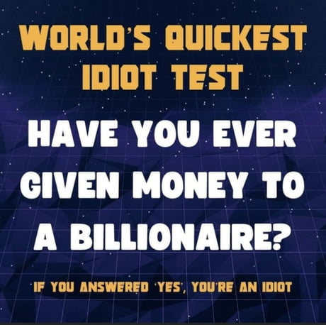 The Idiot Test