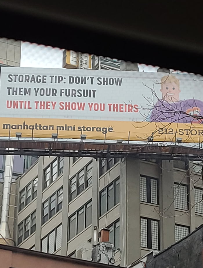 Storage tips in NYC 9GAG
