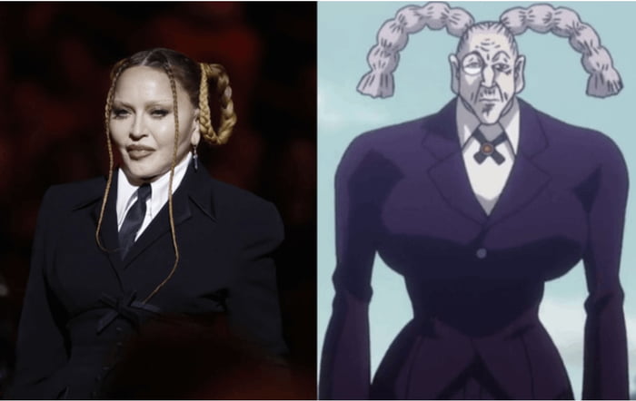 She looks like Tsubone from HxH - 9GAG