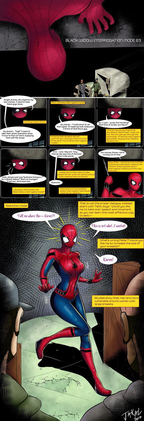 it's a moo point. — bigbardas: rule 63 meme→ Spider-man for