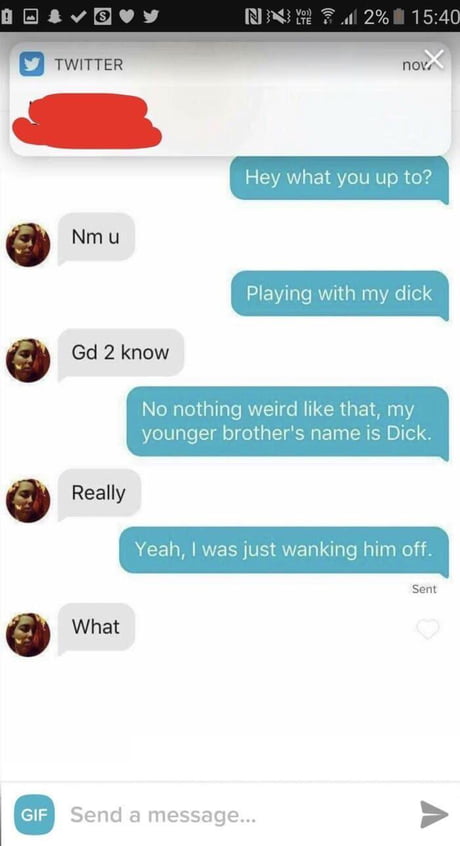 Playing With Dick