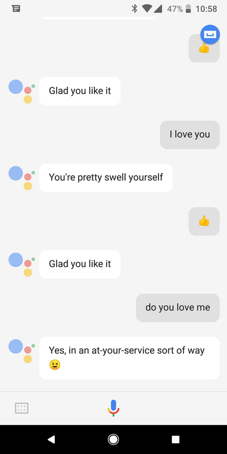 I Think Google Assistant Comes With Some Extra Features 9gag