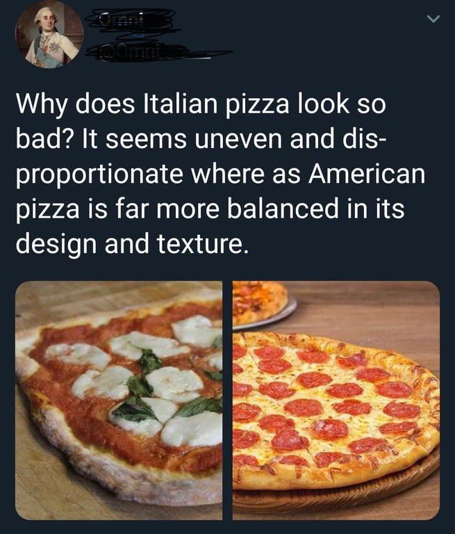  Why Does Italian Pizza Look So Bad 9GAG