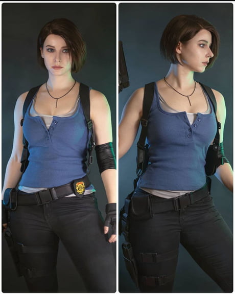 Jill Valentine's remake actor - 9GAG