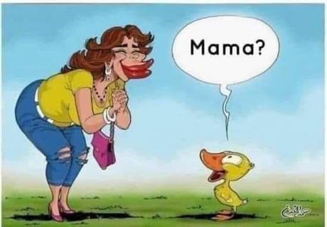 Cartoon Duck Face Meme