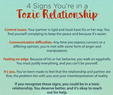 A in signs relationship being controlled you are 14 Signs