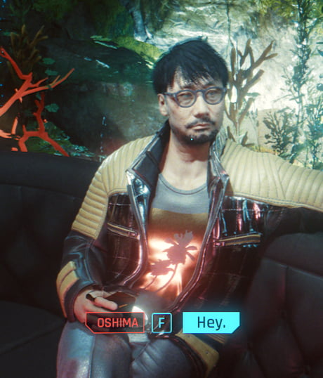 Hideo Kojima in Cyberpunk 2077 — Oshima Easter Egg 