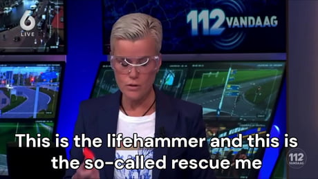 When you test a lifehammer on live TV