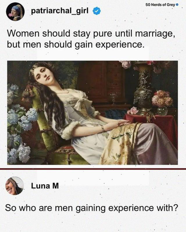 The patriarchy is a maze with no exit