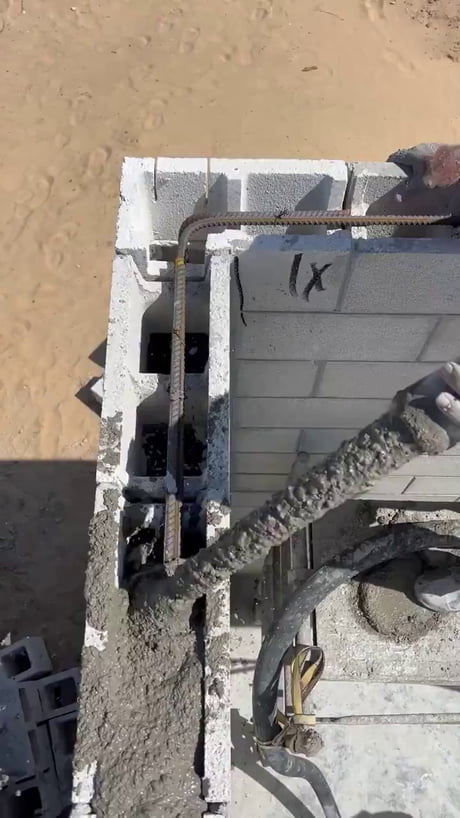 Why do you think they are adding more concrete to the walls?