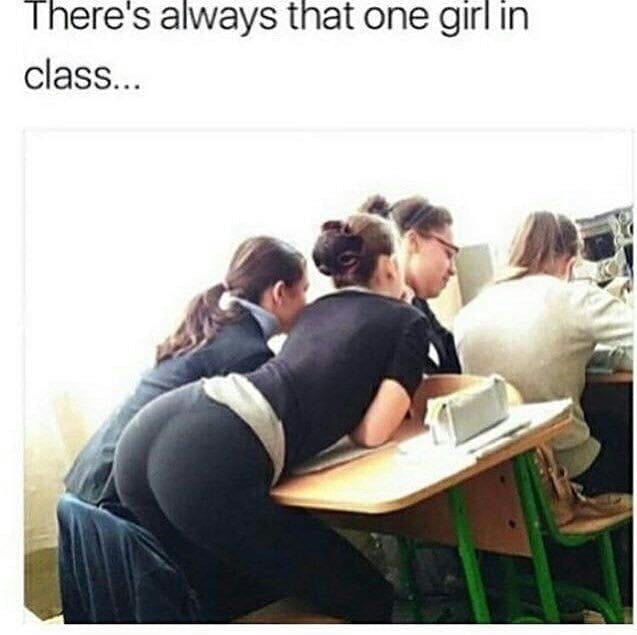 She puts the ass in class - 9GAG