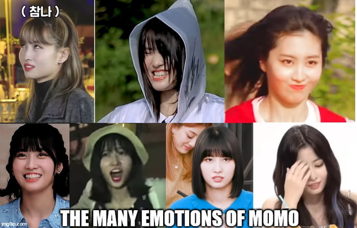 Photo : Momo has the best expressions