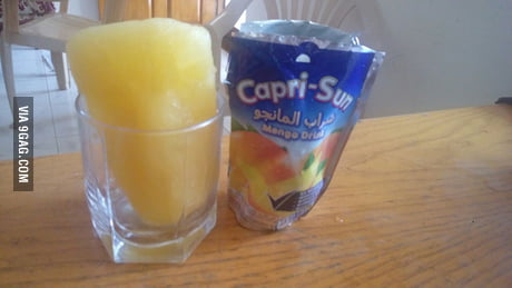 Angrily Drinks Capri Sun Meme On Me Me