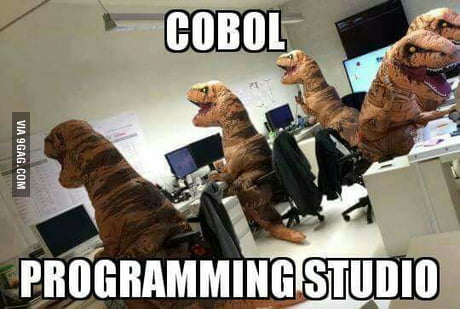 Cobol programing studio - 9GAG