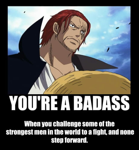 One piece memes - Shanks savage at😁😁😁