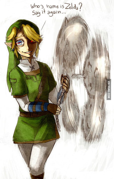 When someone calls link Zelda - 9GAG