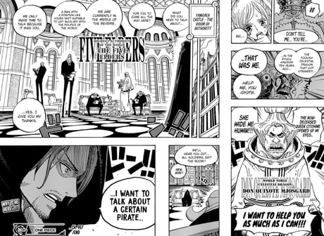 Apperantly Not All Celestial Dragon Are Dick Head One Piece Chapter 907 Spoiler 9gag