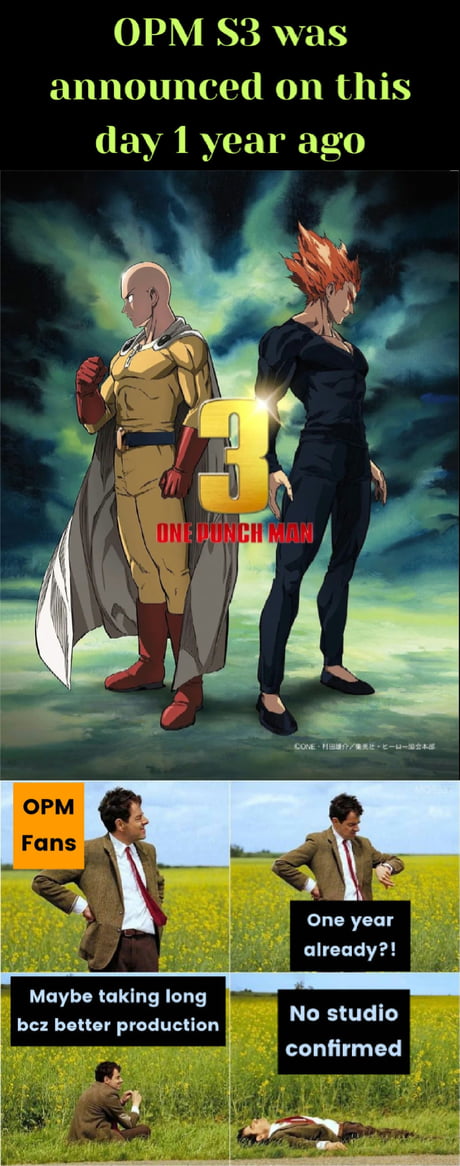 Posting One Punch Man pictures until season three comes out Day 23 (Iaian)  - 9GAG