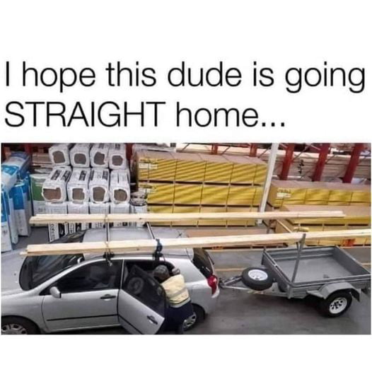 After that it will only be straight. - 9GAG