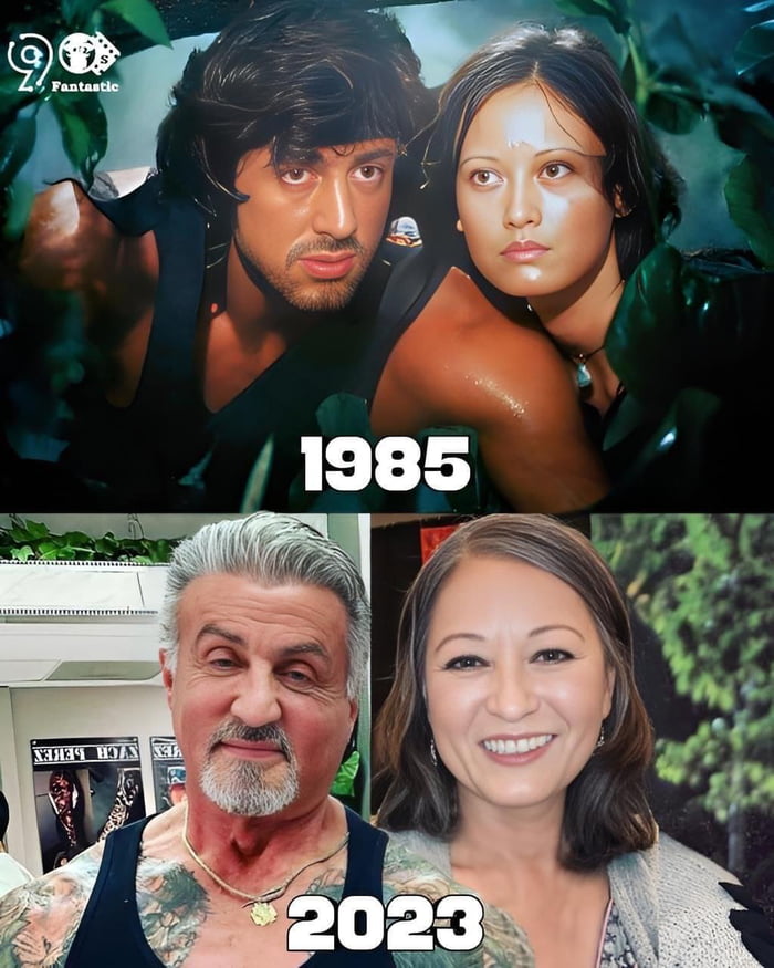 Rambo in 1985 vs now