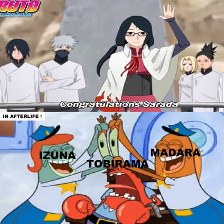 Sarada Uchiha as Hokage #1 - 9GAG