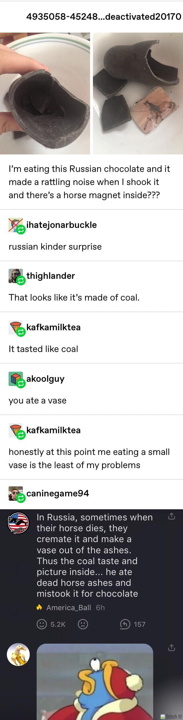 Potato in the comments