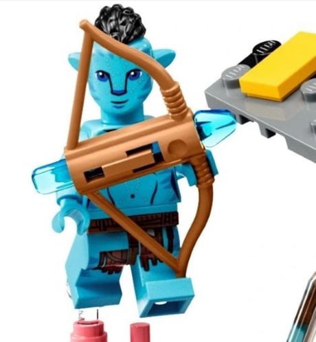 This bow piece from the LEGO AVATAR The Way of Water Mako