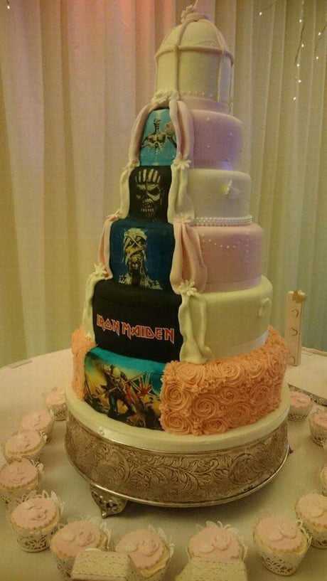 THE MOST METAL CAKE EVER! 3-D IRON MAIDEN!! – Heavy Metal Messenger & Deano