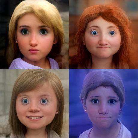 what disney characters would look like in real life
