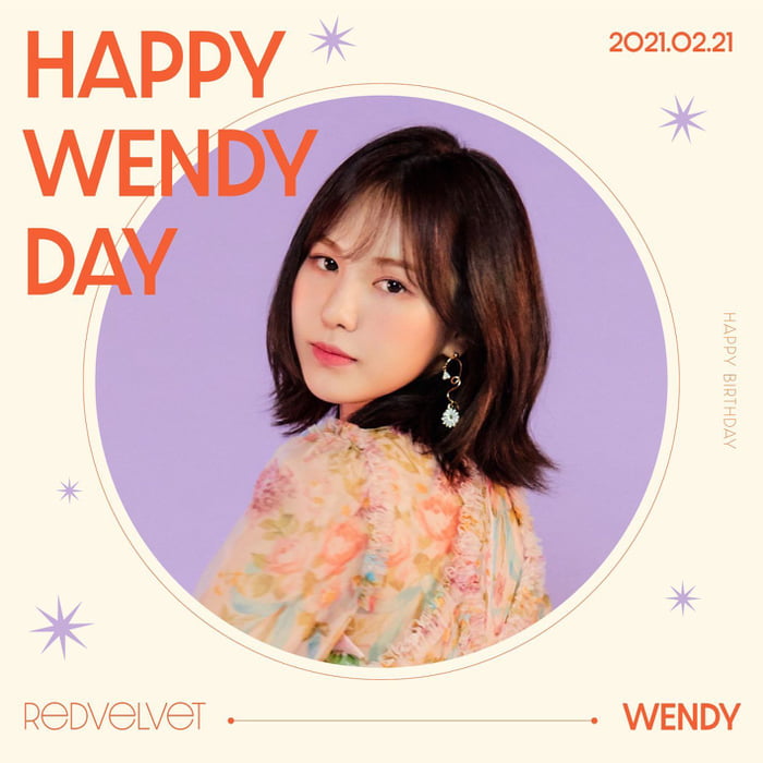 Photo : Although it's late, but Happy Wendy Day!