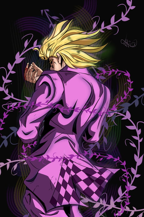 Someone here said I should have drawn Giorno's Dio pose, so I did