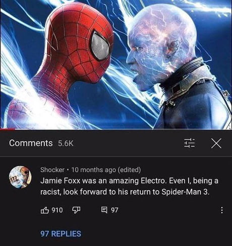 Opinion: Electros Suite is the best Spider-Man villain theme. - 9GAG