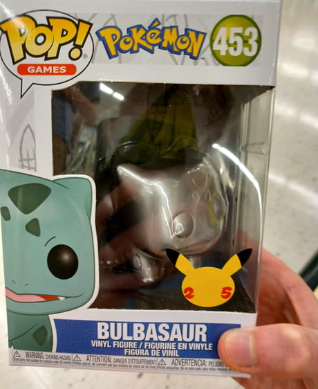 A shiny bulbasaur, never seen one 