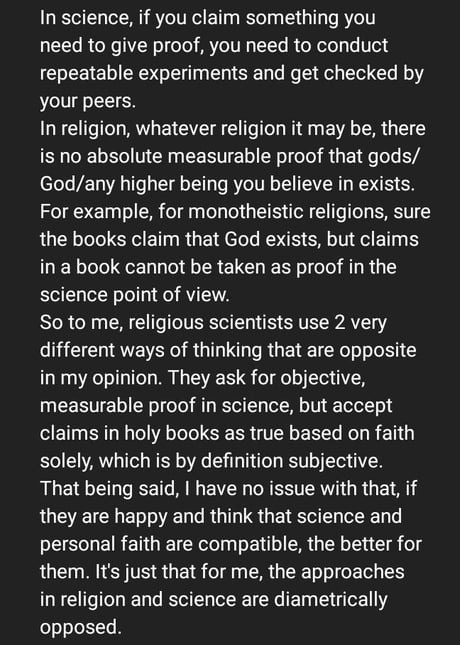 science and christianity coexist
