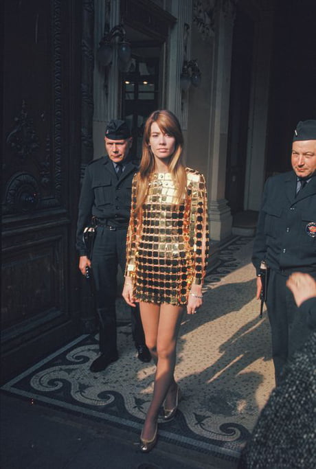 Paco rabanne sales gold dress