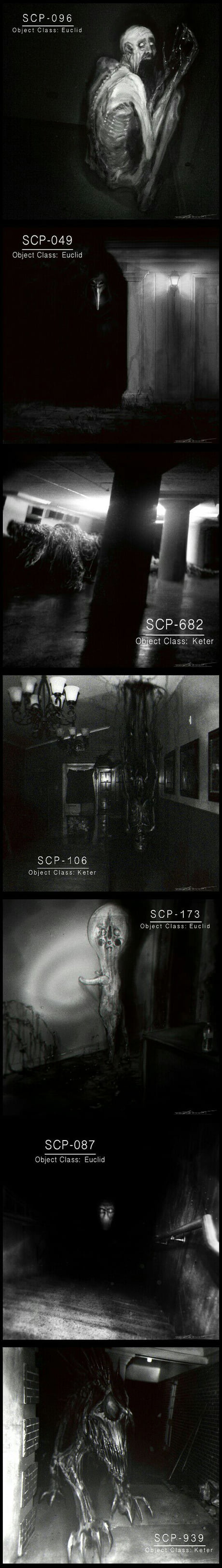 Creepy Scp Monsters By Cinemamind 9gag
