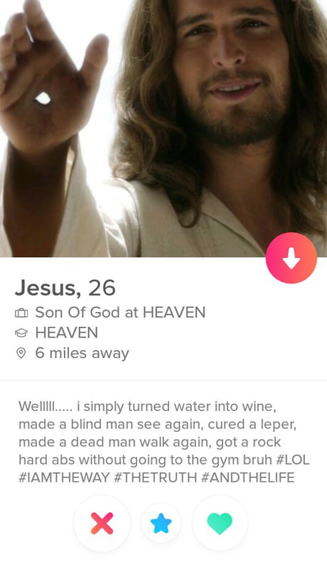 Tinder jesus Jesus tinder