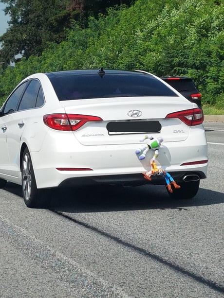 woody and buzz for car bumper