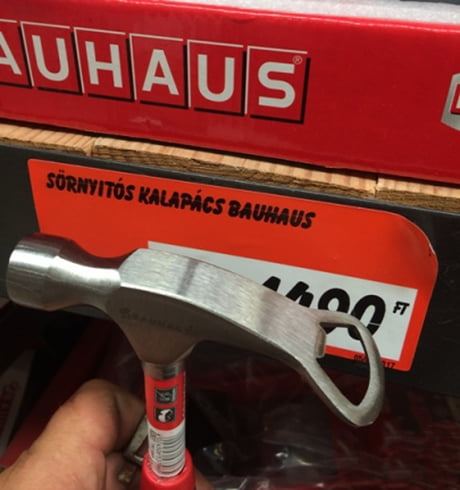 Hammer With Beer Bottle Opener Shut Up And Take My Money Hungarian Bauhaus Store 9gag