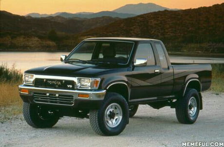 The Best Pickup Ever Made 1990 Toyota Hilux 9gag
