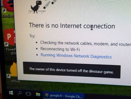 How to play the Dinosaur Game if its blocked