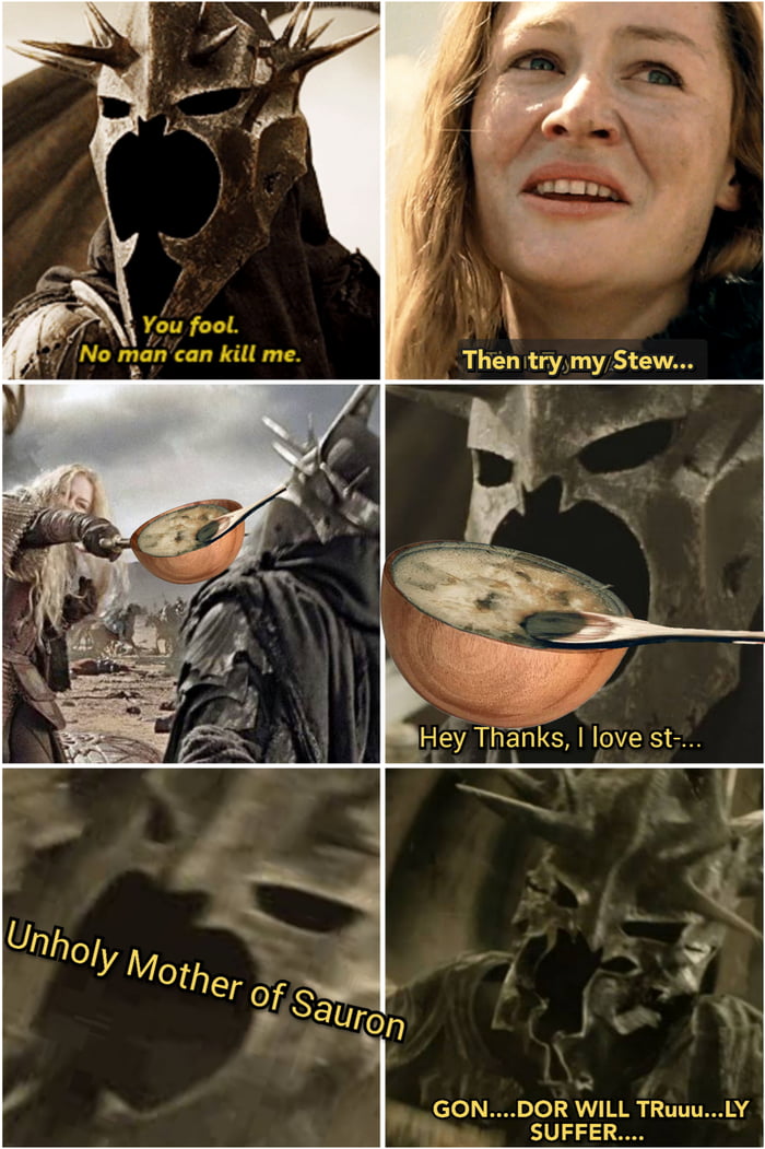 Deleted Scenes from Lord of the rings - 9GAG