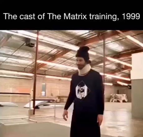 The Matrix training 1999