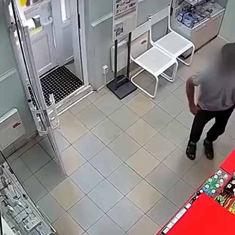 Exact reason why you don't rob your small local farmphacy... pharmphacy... pharmacy!