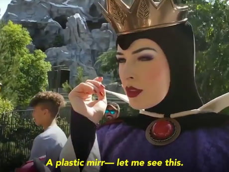 The Evil Queen is killing it at Disneyland
