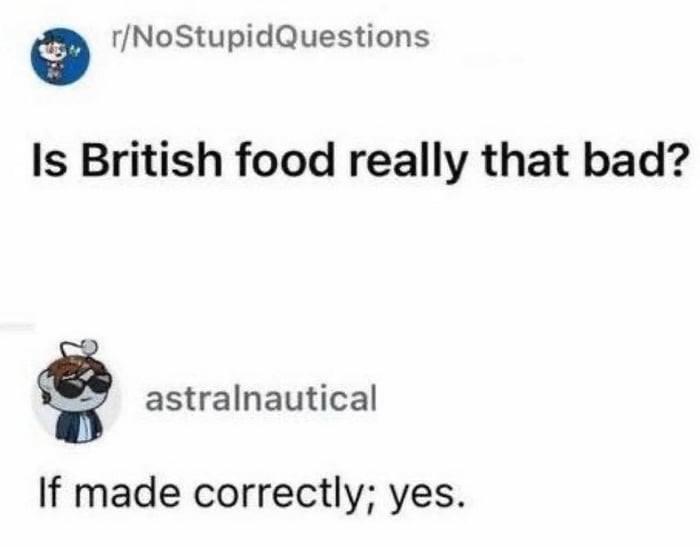 True I guess