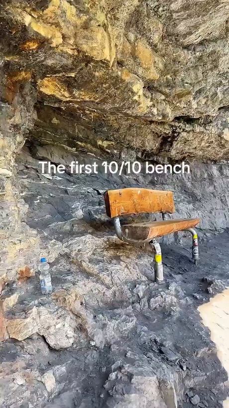 Need to go here now. This bench is a dream