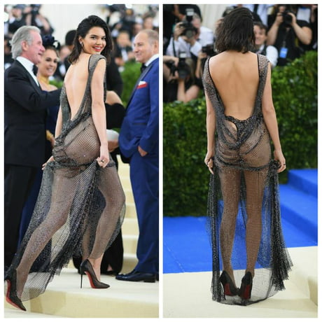 If you ever feel useless, just think about Kendall Jenner's "dress" at met gala