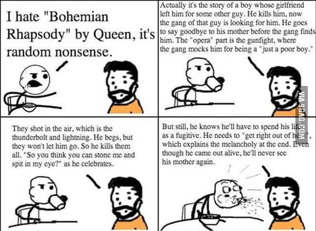 What Do The Lyrics To Queen's Bohemian Rhapsody Mean?