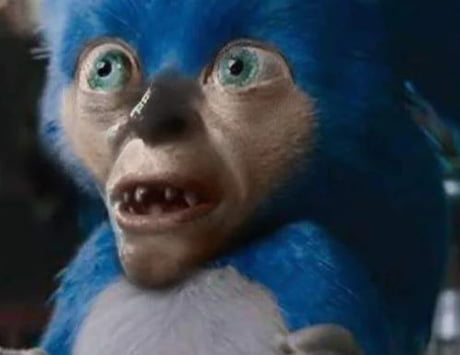 New sonic design looks sick 9GAG